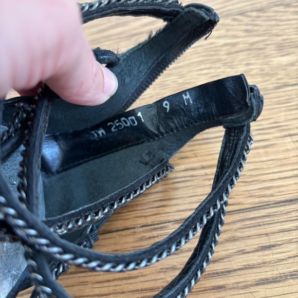 Stuart Weitzman Chain Sandals - Picture 5 of 5